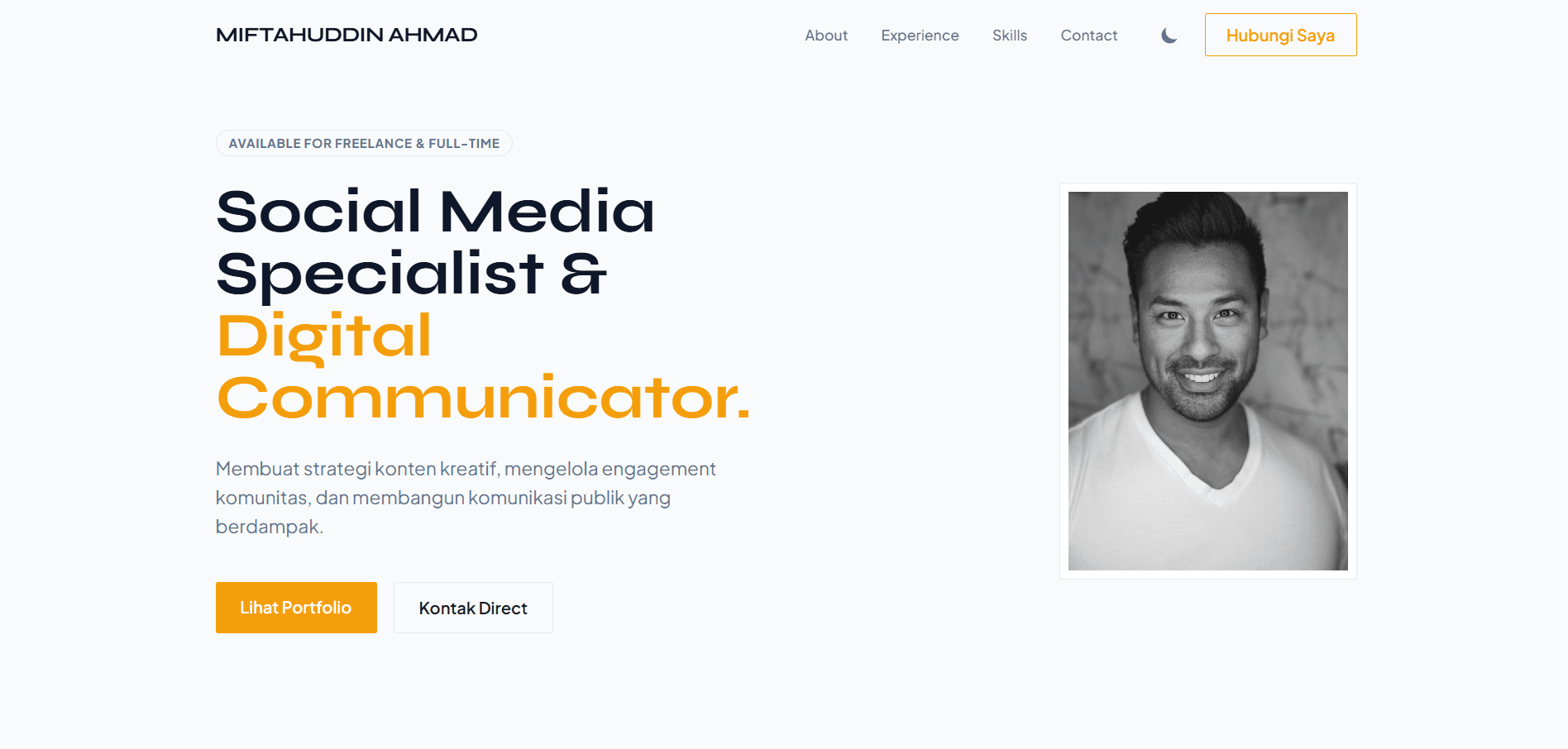 Website Personal Portofolio
